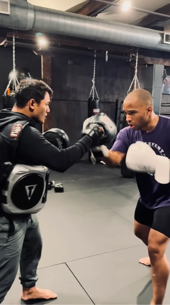 Boxing training in Chicago